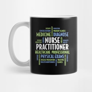 Nurse Practitioner - Np Words For Np Mug